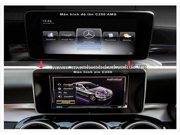 Màn Hình DVD Cho xe Mercedes-Benz C250 AMG